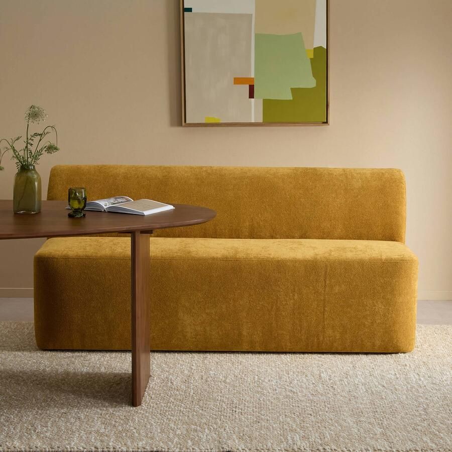 NOUS Living 3-zits element eetkamerbank Rhea 183 cm