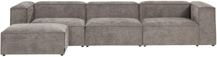 NOUS Living 4-zitsbank met hocker Igor - Foto 2