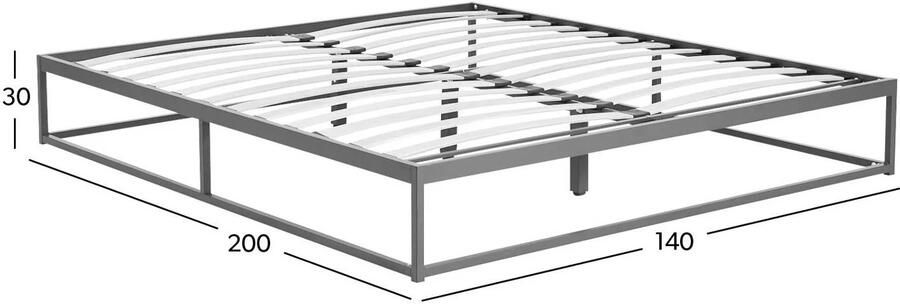 NOUS Living bed Dean (140x200 cm) - Foto 3