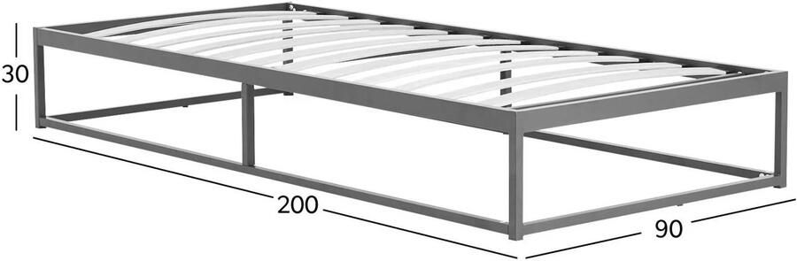 NOUS Living bed Dean (90x200 cm) - Foto 3