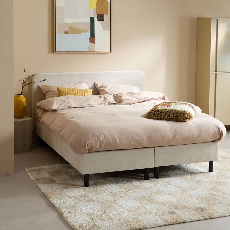 NOUS Living bonellvering boxspring Bedok 140x200 - Foto 3
