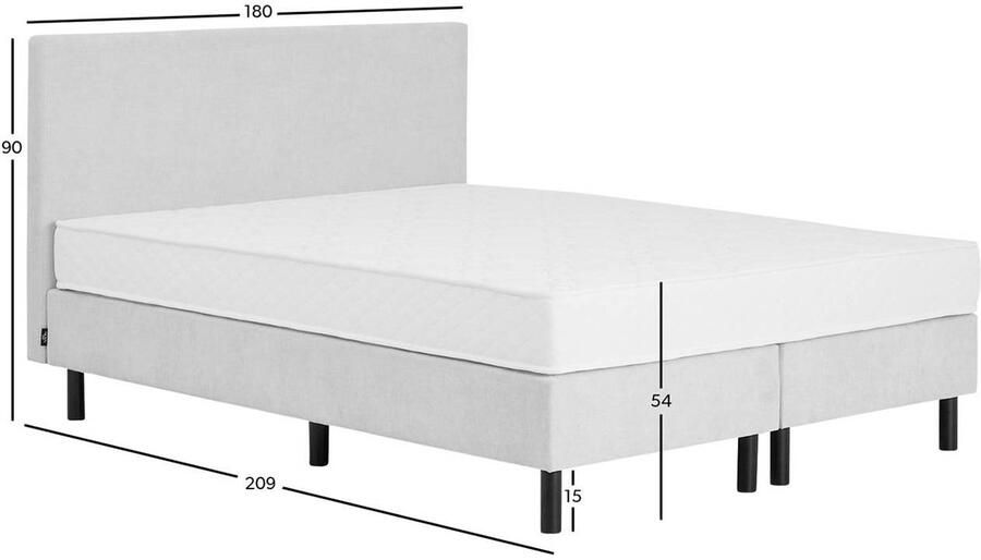 NOUS Living bonellvering boxspring Changi 180x200 - Foto 3