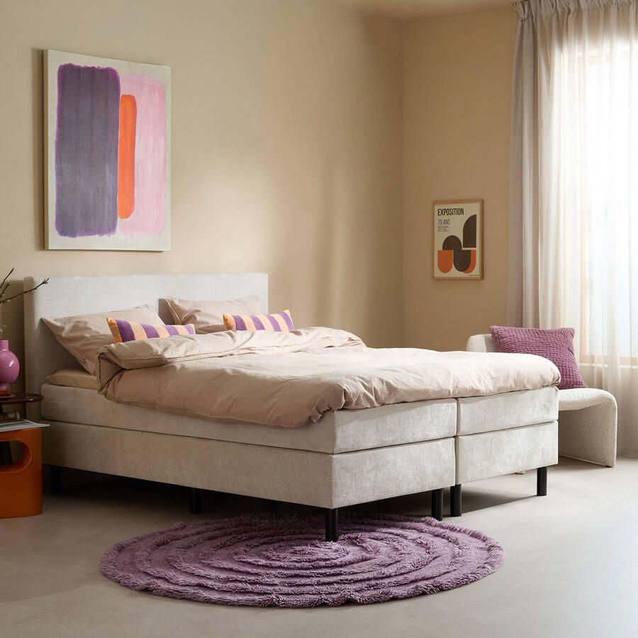 NOUS Living bonellvering boxspring Dempsey 160x200