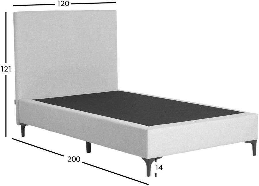 NOUS Living boxspring Lassi (120x200 cm) - Foto 3