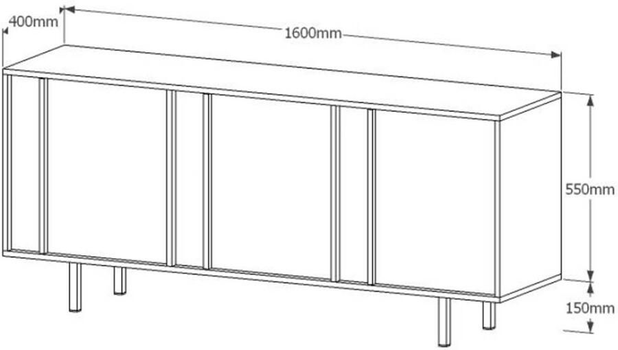 NOUS Living dressoir Kale - Foto 3