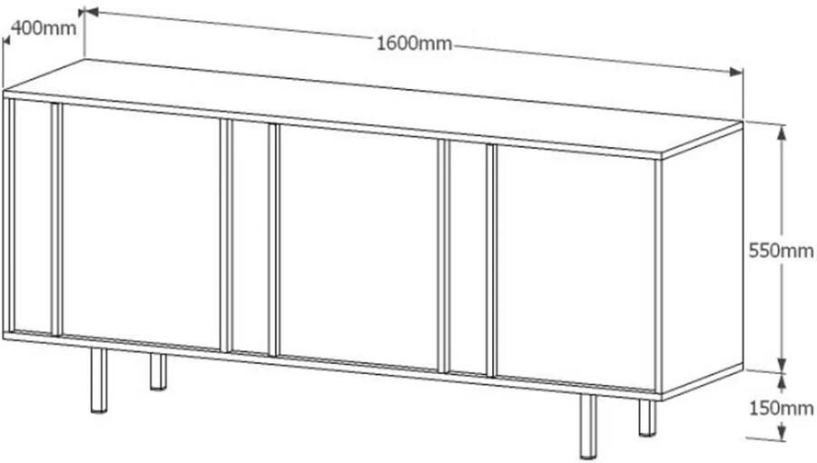 NOUS Living dressoir Kale - Foto 2