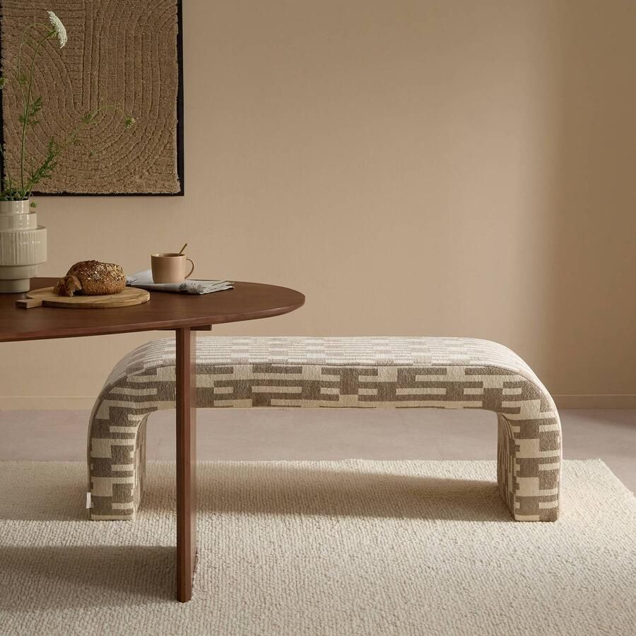 NOUS Living eetkamerbank Cannes 140 cm