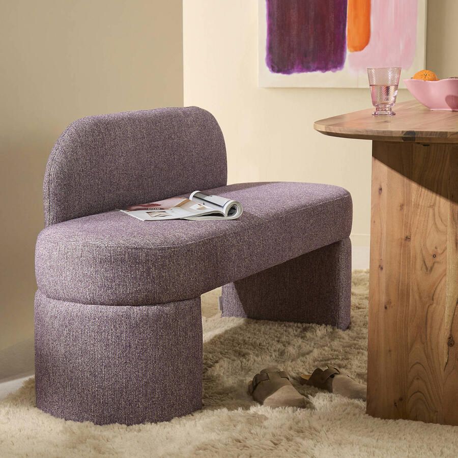 NOUS Living eetkamerbank Nice 145 cm