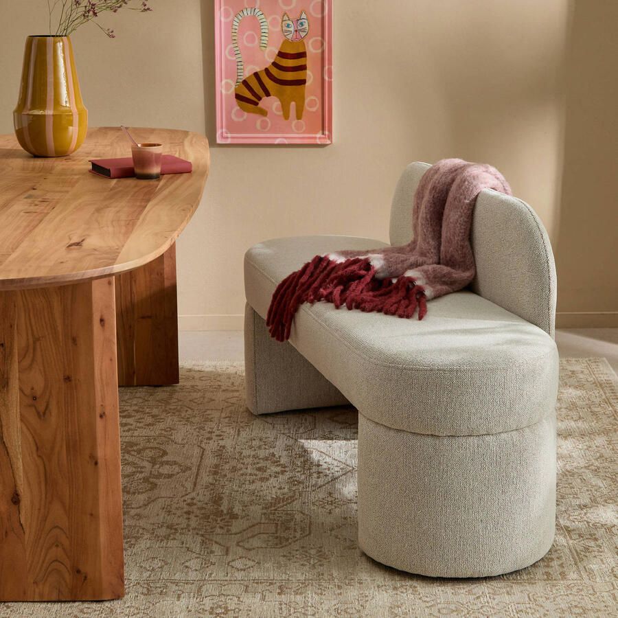 NOUS Living eetkamerbank Nice 145 cm