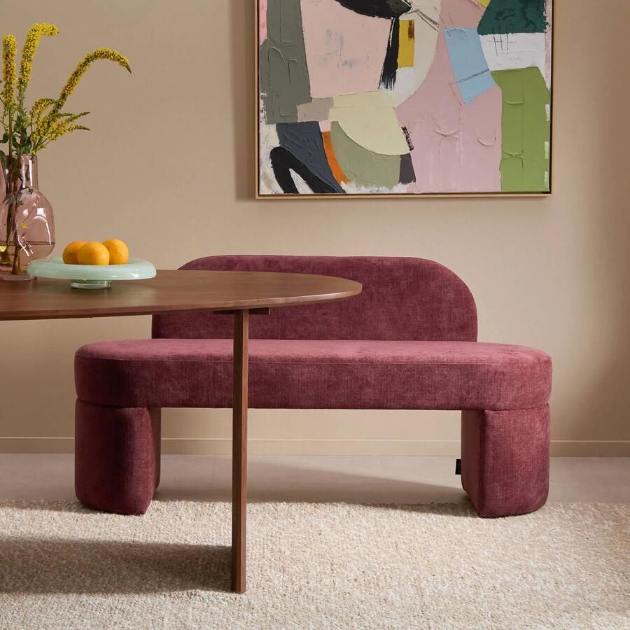 NOUS Living eetkamerbank Nice 145 cm