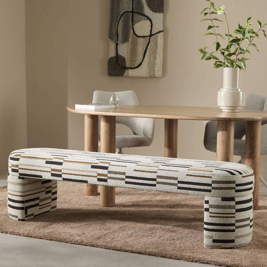 NOUS Living eetkamerbank Nice 180 cm