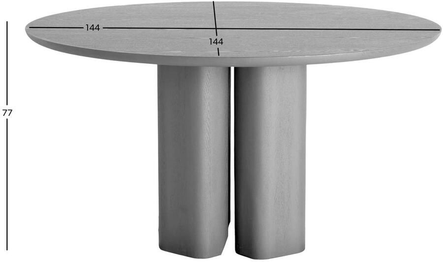 NOUS Living eetkamertafel Hexan - Foto 3