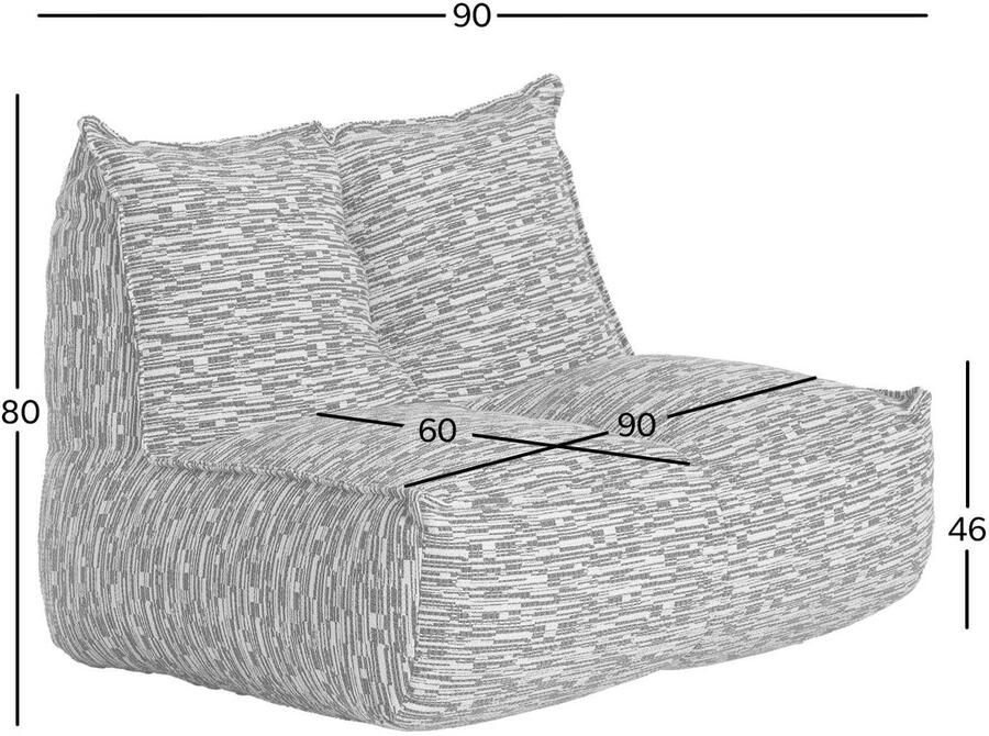 NOUS Living fauteuil Chubby