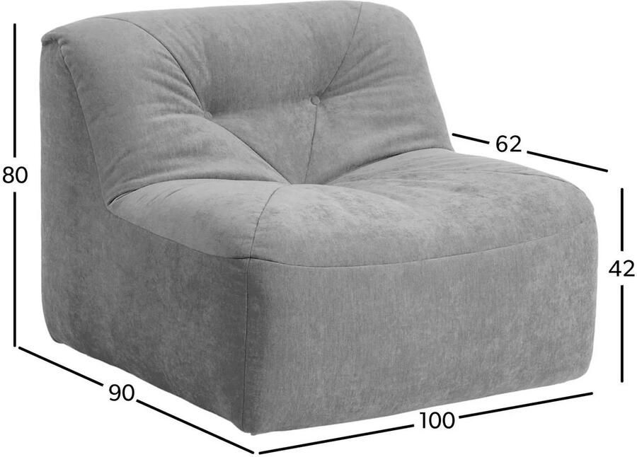 NOUS Living fauteuil Otis - Foto 3