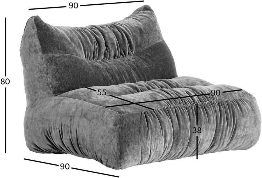 NOUS Living fauteuil Plump - Foto 3