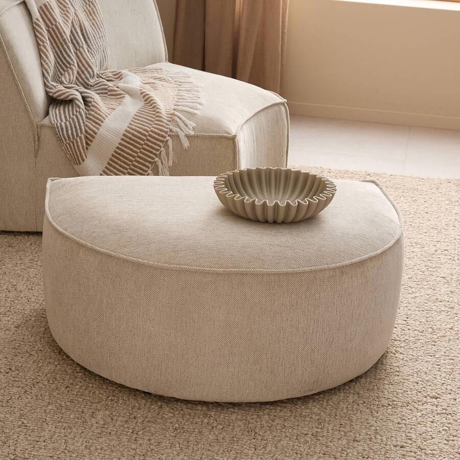 NOUS Living halfronde hocker Newton