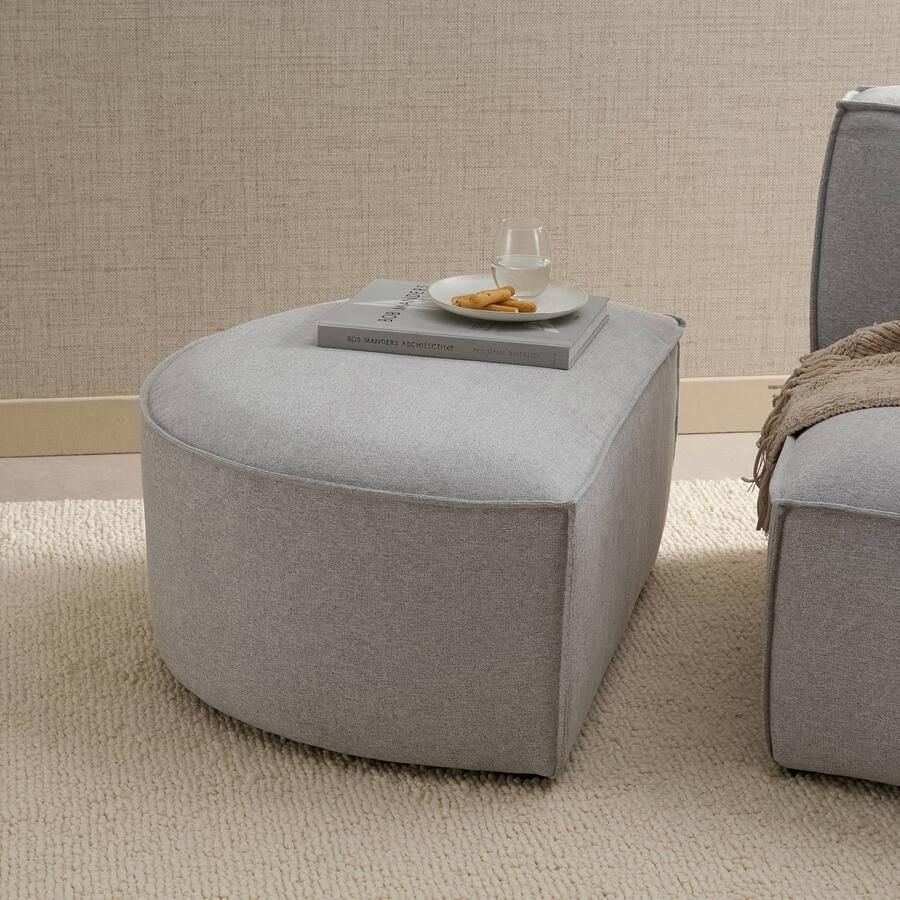 NOUS Living halfronde hocker Newton