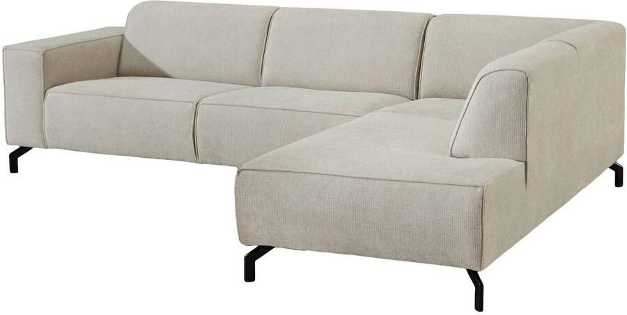 NOUS Living hoekbank rechts Brent beige - Foto 3