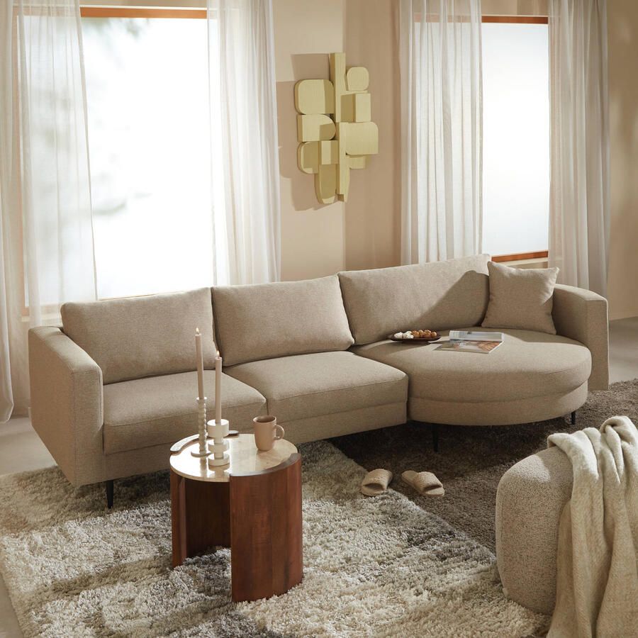 NOUS Living hoekbank rechts Narbonne - Foto 3