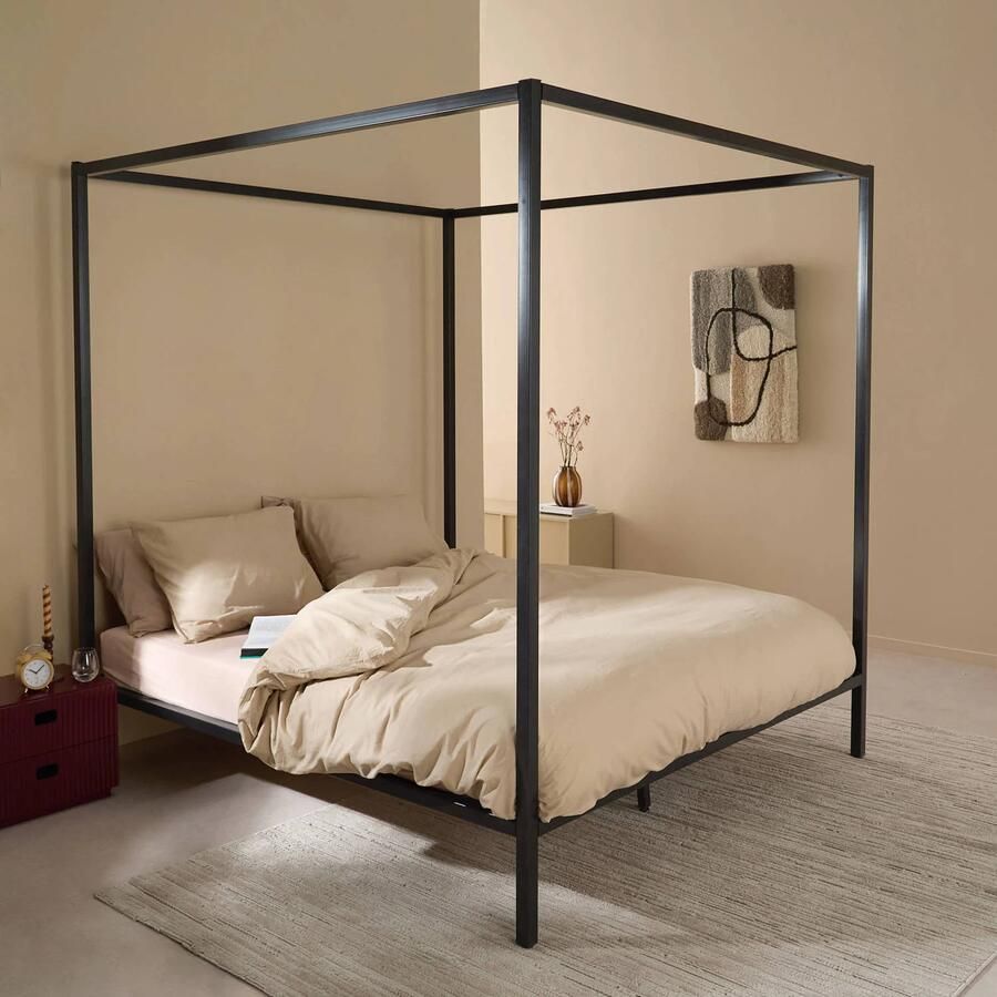 NOUS Living metalen hemelbed Drew (160x200 cm) - Foto 3