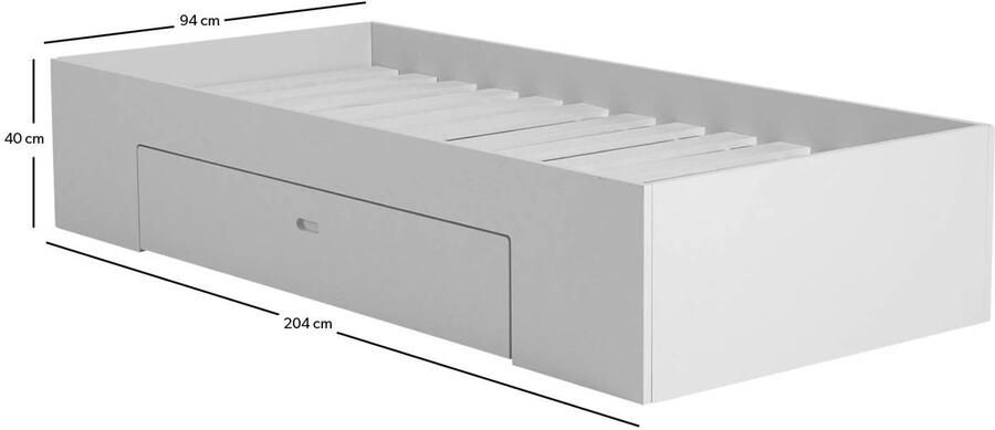 NOUS Living modulair bed Cubi (90x200 cm) - Foto 3