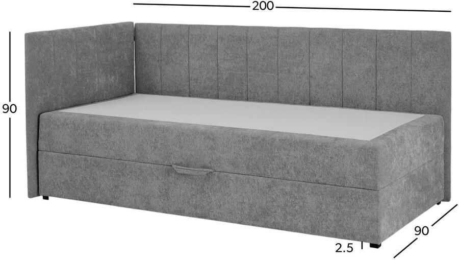 NOUS Living opbergboxspring Somerset (90x200) - Foto 2