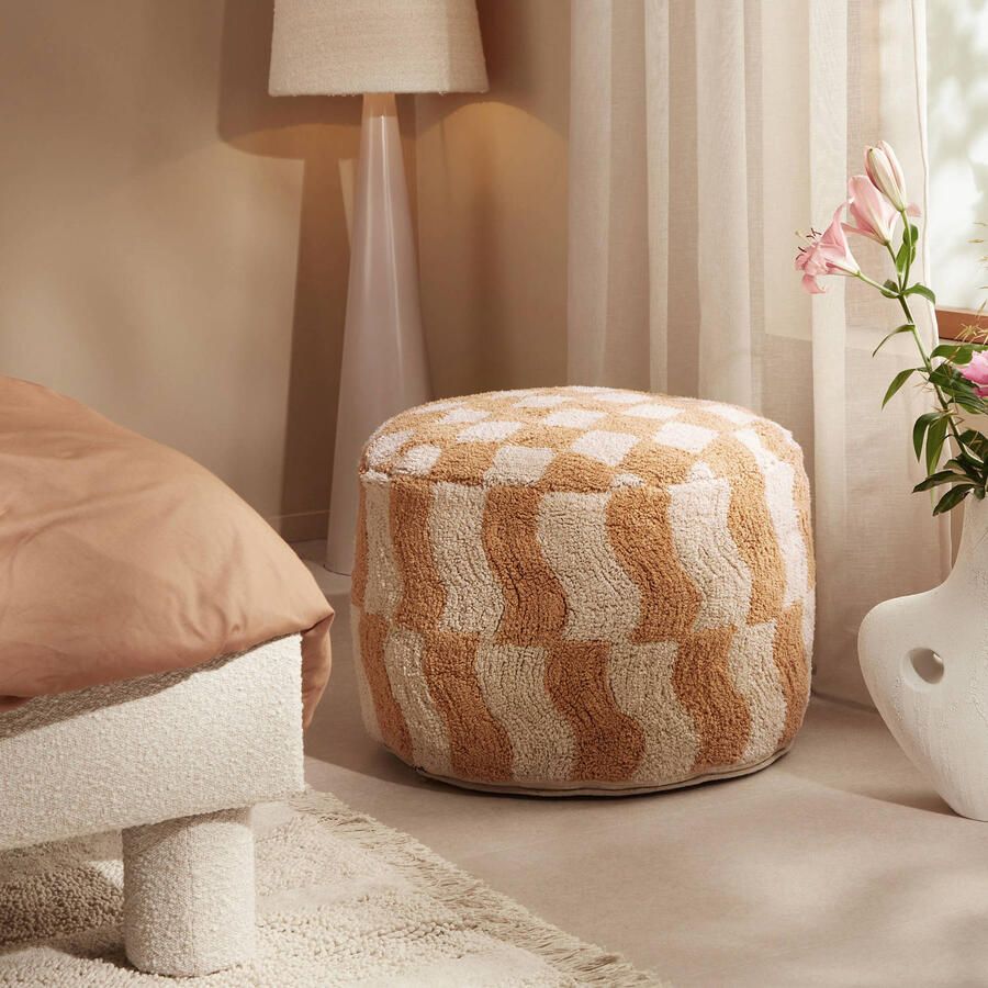 NOUS Living poef Swirl