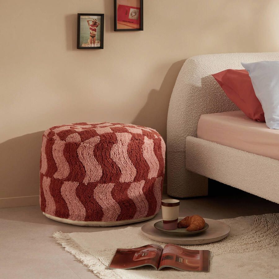 NOUS Living poef Swirl