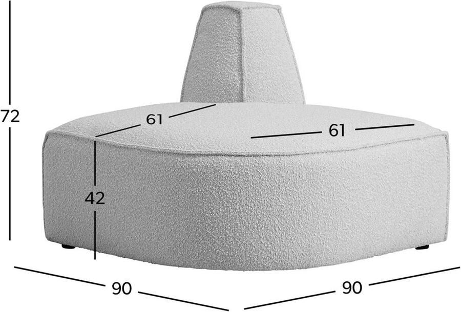 NOUS Living rond element Newton - Foto 2
