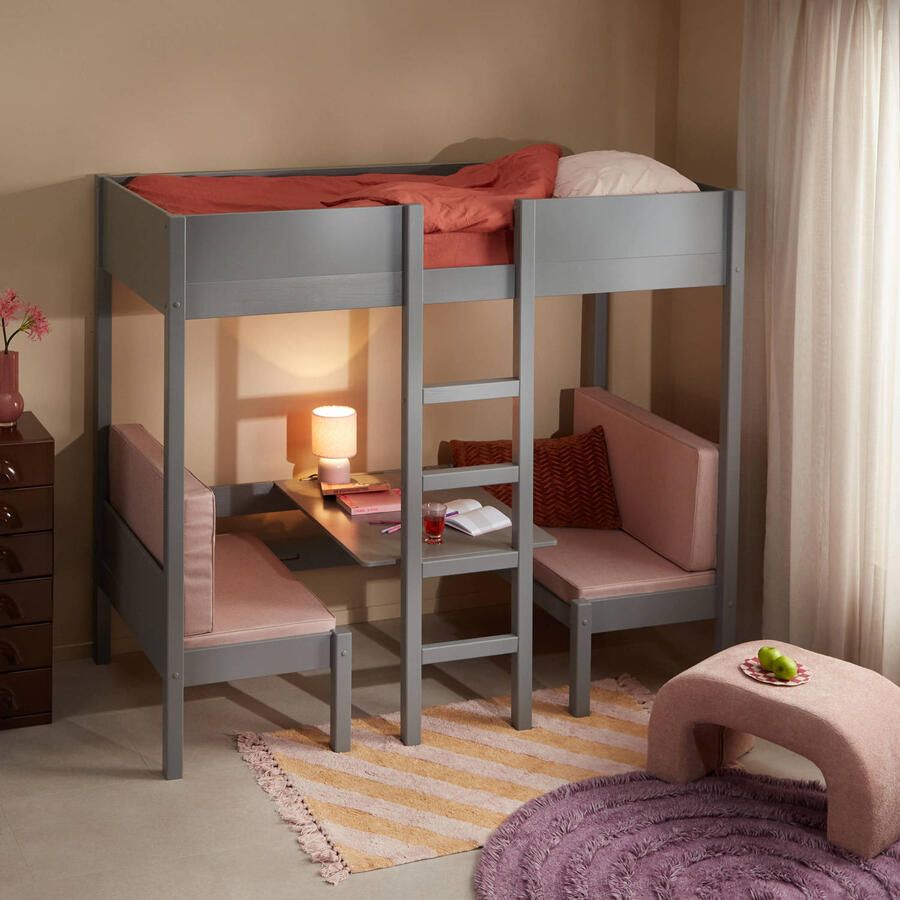 NOUS Kids hoogslaper met zitje Charlie (90x200 cm) - Foto 3