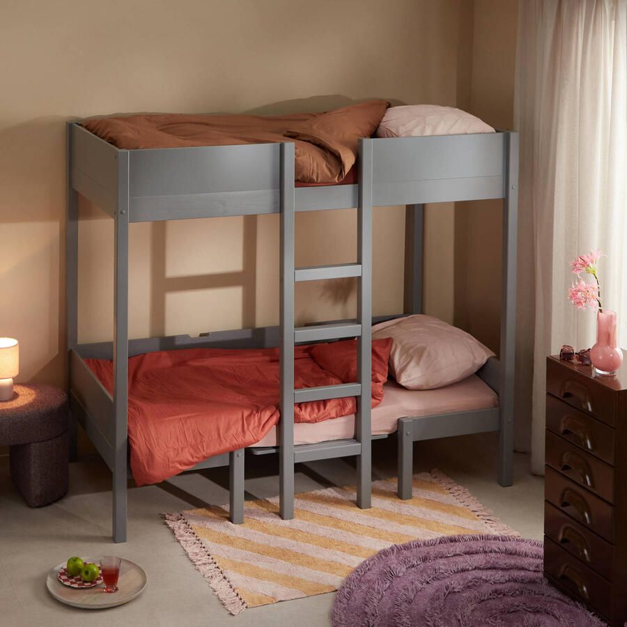 NOUS Kids hoogslaper met zitje Charlie (90x200 cm)