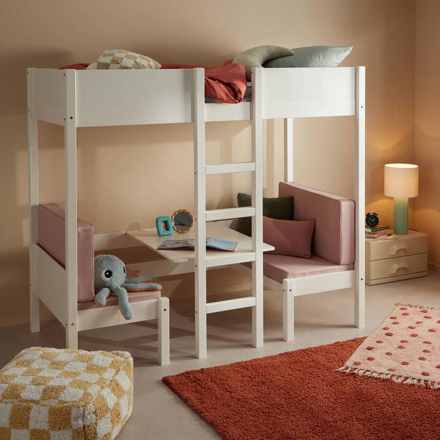 NOUS Kids hoogslaper met zitje Charlie (90x200 cm) - Foto 3