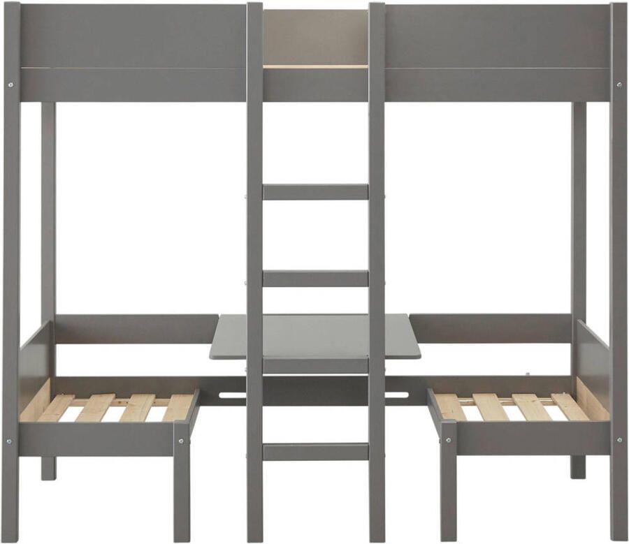 NOUS Kids hoogslaper met zitje Charlie (90x200 cm)