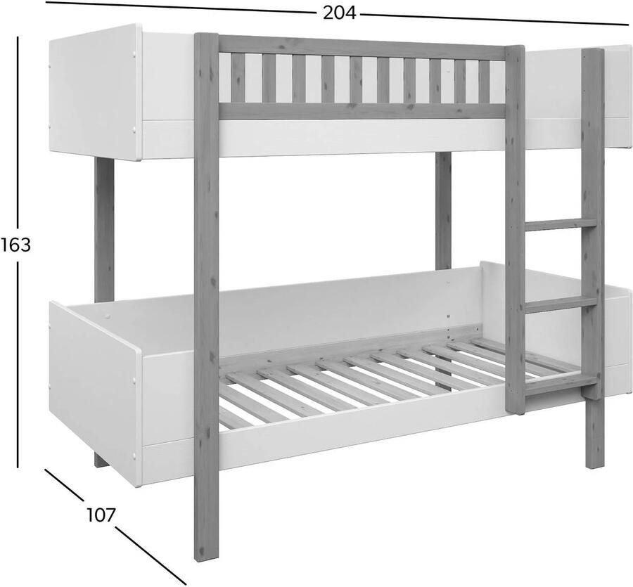 NOUS Kids kinderstapelbed Seto (90x200 cm) - Foto 3