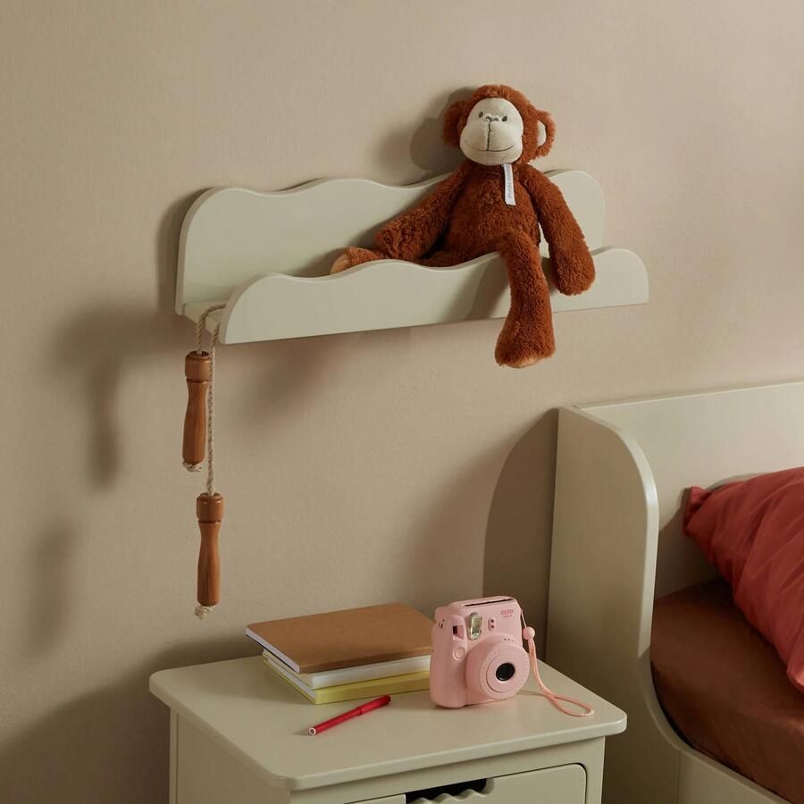 NOUS Kids wandplank Wave ( cm) - Foto 3