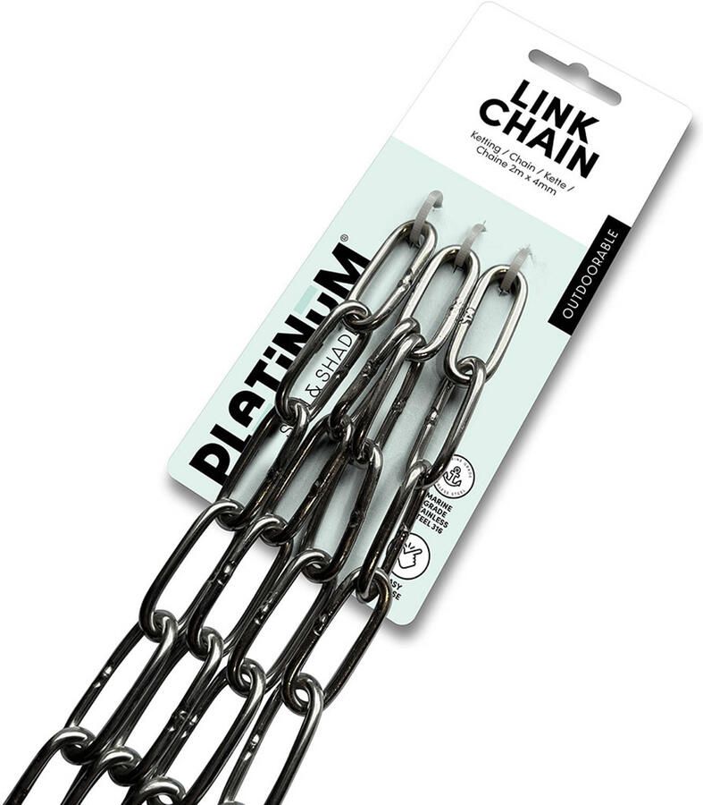 Platinum sun & shade Platinum Kettingschakel 200x4mm