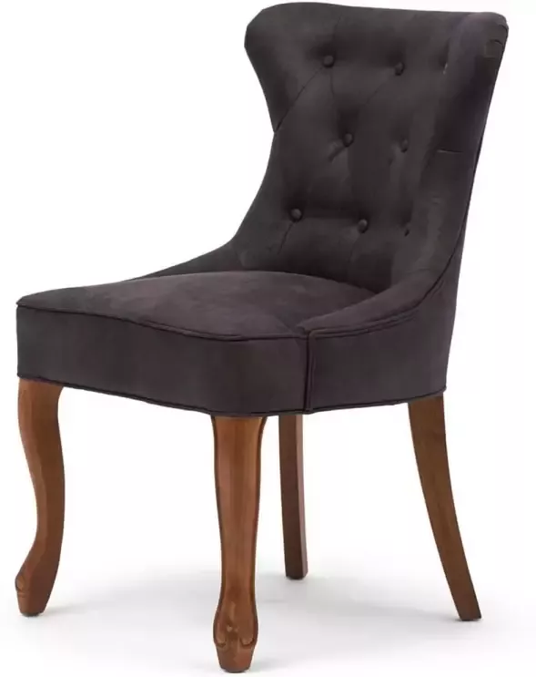 Rivièra Maison Riviera Maison George Dining Chair Pell Espresso 59.0x60.0x93.0 cm