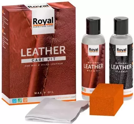 Oranje Furniture Care Leather Care Kit Wax & Oil