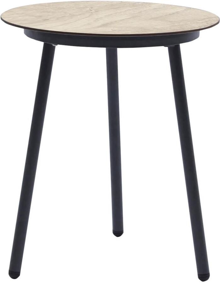 SenS-Line Bijzettafel Naturel Aluminium & HPL 50x50x55 cm Bijzettafel Elena - Foto 2