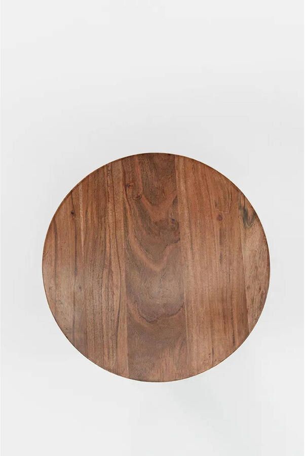 Sissy-Boy Houten bijzettafel chess Unieke vorm Donker hout - Foto 2