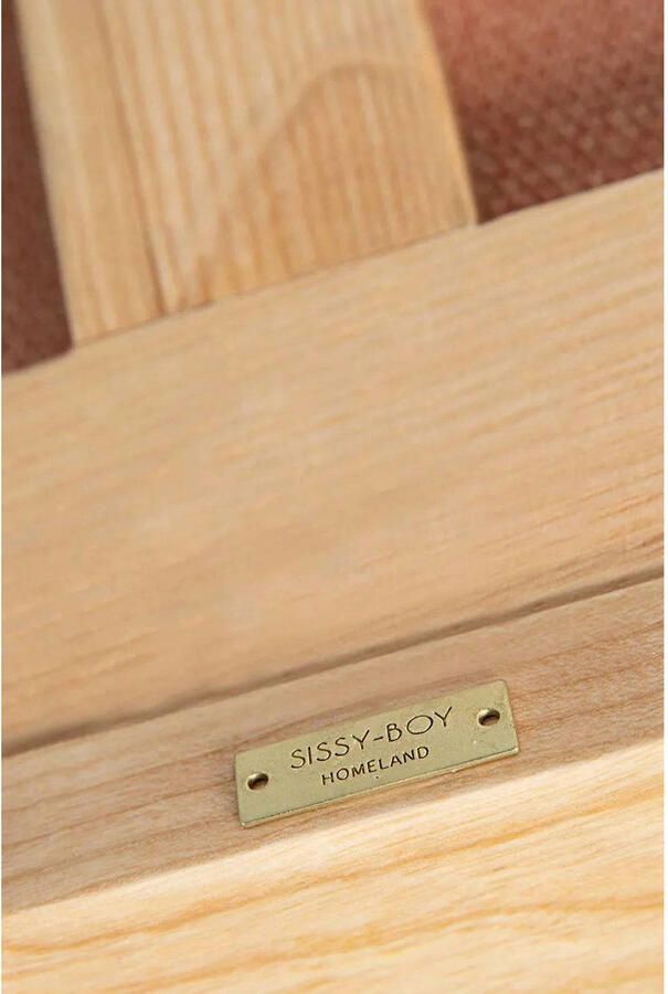 Sissy-Boy Houten stoel mid century roze - Foto 4