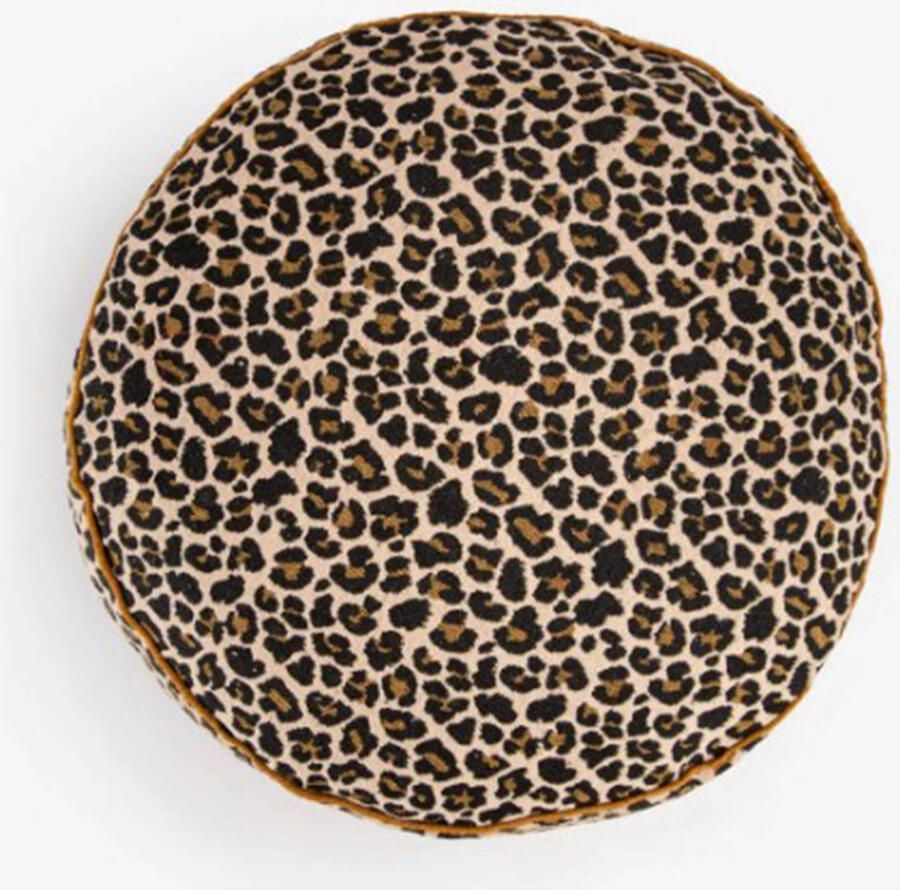 Sissy-Boy PRE-ORDER: Bruine poef met leopard patroon - Foto 4