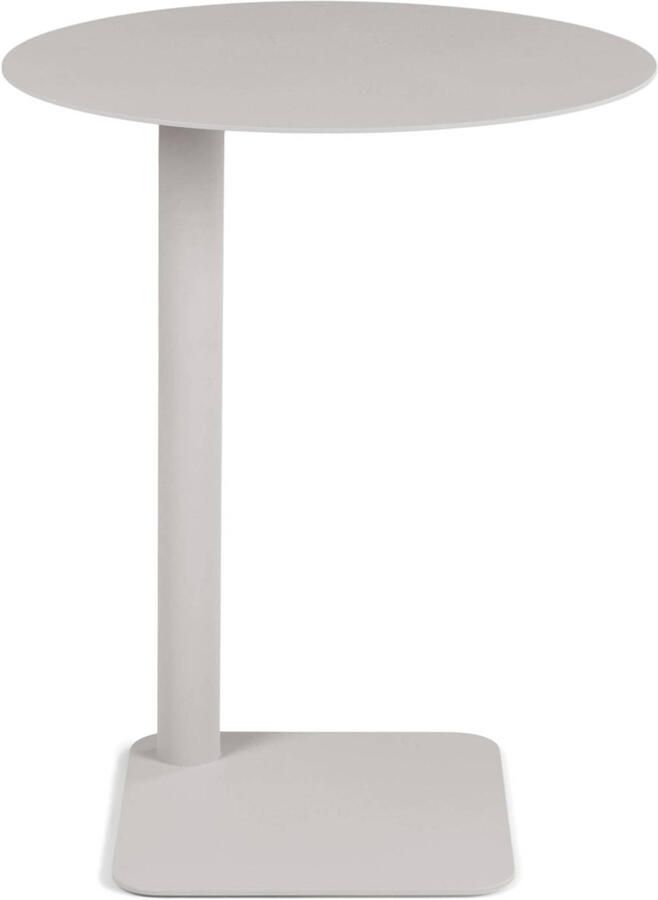 Spinder Design bijzettafel Sunny 50 Silky Taupe Ø 40 Staal - Foto 2