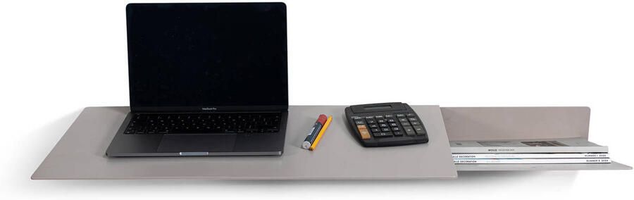 Spinder Design bureau Drift Silky Taupe Staal