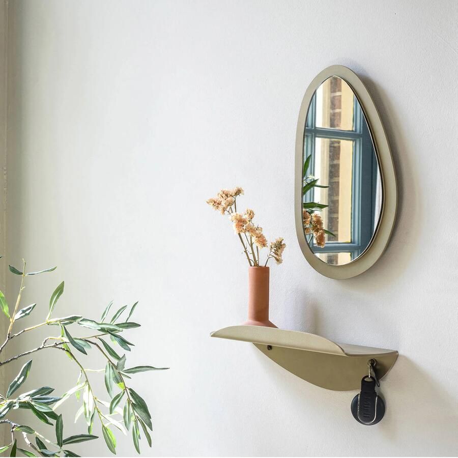 Spinder Design Spinder x Eva van de Ven PIPA Top Spiegel Champagne