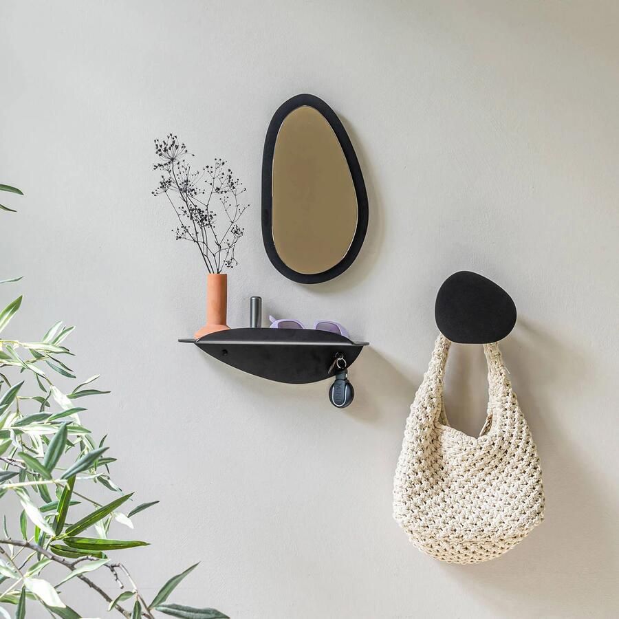 Spinder Design Spinder x Eva van de Ven PIPA Top Spiegel Zwart