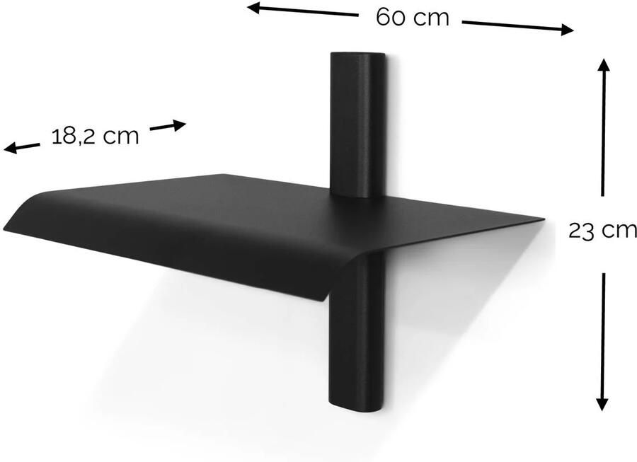 Spinder Design Spinder x OnMateria wandrek Hola 1 Zwart Staal - Foto 2