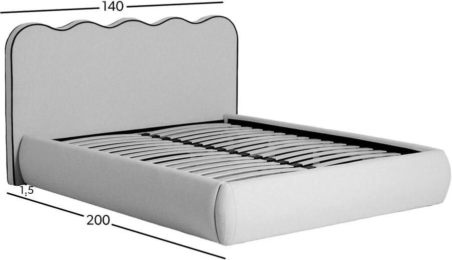 Studio LIVIT bed Talulah (140x200 cm) - Foto 3