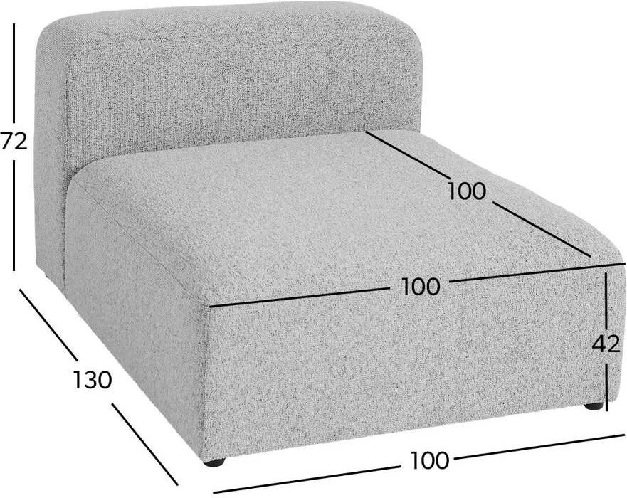 Studio LIVIT chaise longue Ylva - Foto 3