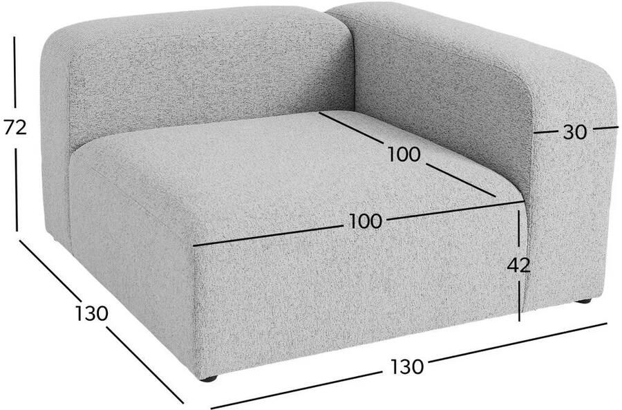 Studio LIVIT chaise rechts Ylva - Foto 3